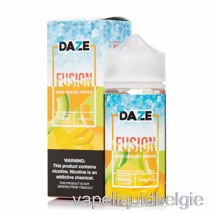 Vape Smaken Ijsbanaan Meloen Honingdauw - 7 Daze Fusion - 100ml 0mg